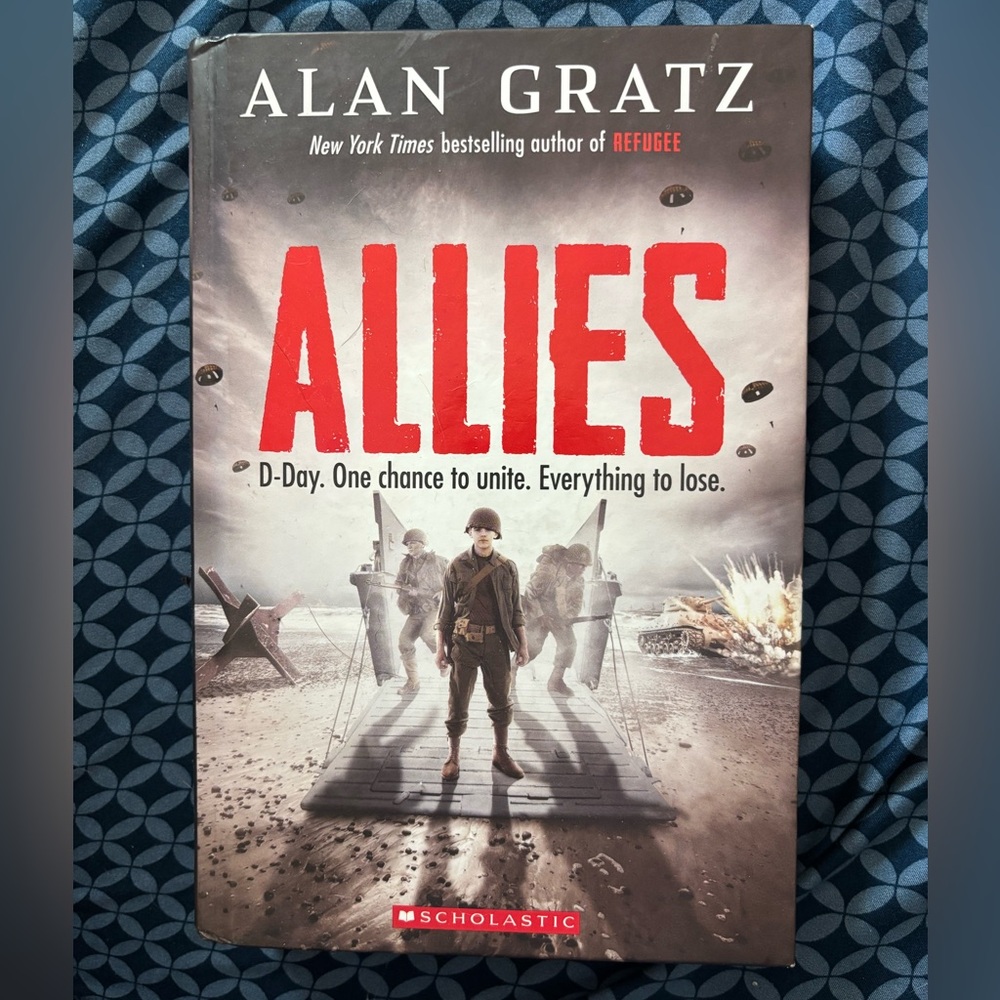 “Allies” Hardback Book by Alan Gratz - Scholastic School Copy